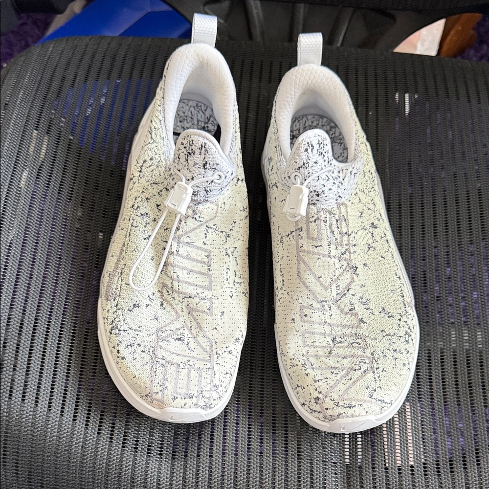 Brand/never worn Nike Cream white and Gray Nextcon shoes